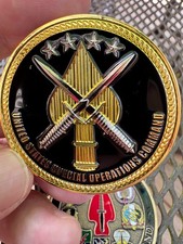US SOCOM Special Operations Command Challenge Coin picture