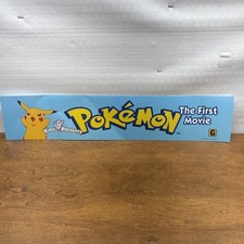 Pokemon The First Movie 1999 Original Marquee Authentic Theater Display Promo picture