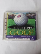 BRITISH OPEN CHAMPIONSHIP GOLF SPECIAL EDITION for PC CD-ROM SoftKey 1998  picture