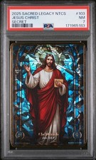 2025 Sacred Legacy NTCS #103 : Jesus Christ : Secret Rare : 1E : PSA 7 picture
