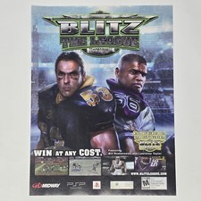 Blitz The League PS3 Xbox 360 PSP Romanowski Taylor Print Ad/Poster Promo Art picture