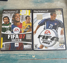 EA Sports FIFA Lot: FIFA 07 Soccer + FIFA Soccer 2003 for PlayStation 2 PS2 picture