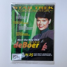 Star Trek Communicator 119 Sealed 1998 Nicole de Boer Klingon Honor Guard Ad picture