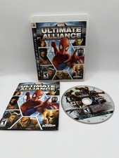 Marvel Ultimate Alliance (PS3 PlayStation 3) - Complete CIB - Authentic Tested picture