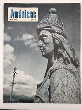 1962 MAR AMÉRICAS MAGAZINE Volume 14 Number 3 Statue by O Aleijadinho Congnhas picture