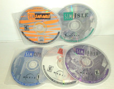 SimMania 5 PC GAMES -SimCity Tower Copter Isle & SimSafari (Win/Mac, 2000) LN picture