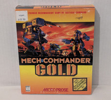 Big Box MechCommander Gold (PC, 1999) Complete CIB picture