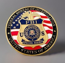 FBI Federal Bureau Of Investigation  Challenge Coin ·IN STOCK· ·FAST SHIPPING· picture