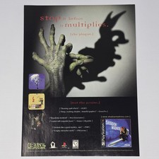 Shadow Madness Sony PlayStation 1 PS1 The Plague Print Ad/Poster picture