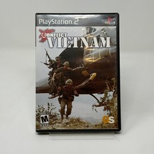 Conflict Vietnam Sony PlayStation 2 PS2 Game SLUS 21045 NTSC M Rated picture