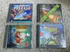 Fun 4 CD Games Centipede Timon Pumbaa Mini Golf 3D Pinball Disney Hasbro Sierra picture