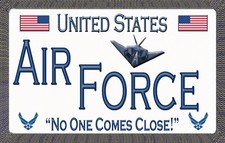 Air Force - Magnetic Car Sign - 6 inches X 3.75 inches picture