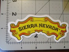SIERRA NEVADA BREWING die cut classic PALE ALE STICKER decal craft beer chico U picture