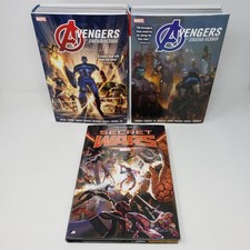 Avengers by Jonathan Hickman Omnibus Vol 1 & 2 + Secret Wars Set 3 Marvel Comics picture