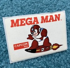 Nintendo NES Mega Man Capcom USA Promo Sticker Megaman picture