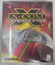 PC X-Com Interceptor by Micro Prose Big Box 1998 - New Sealed picture