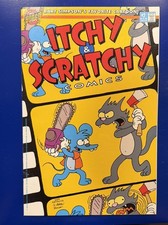 Itchy & Scratchy Comics #2 Bongo Comics 1994 Simpsons picture