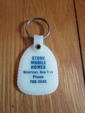 Vtg Mobile Home Suburban Woodmaster Heating Collectible KEY RING Watertown NY picture