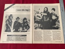 Motorhead Rock Band 2-page 1986 Print Article picture