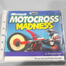 Microsoft Motocross Madness PC CD-ROM for Windows 95/98 Manual Multiplayer picture