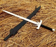 Handmade Stainless Steel Highlander Sword Custom Engraved Scottish Sword Gift picture