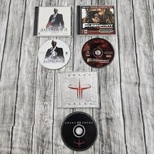 Quake III 3 Arena, Hitman 2, Operation Flashpoint Resistance Lot Of PC Games picture