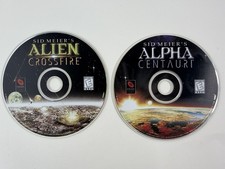 Sid Meier's Alien Crossfire and Alpha Centauri PC Disc Game 1999 DISC ONLY Lot picture