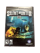 Silent Hunter III 3 PC DVD-ROM 2005 CIB Manual Map Key Ubisoft picture