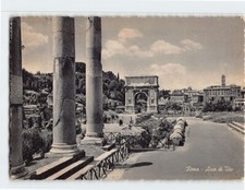 Postcard The Arch of Titus Rome Italy picture