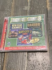 Video Game PC Jackpot Games New Vegas Games + Slot City 2 + Casino Coach vintage picture