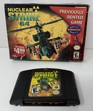 Nuclear Strike (Nintendo 64 N64, 1999) W/ Original Box Tested No Manual picture