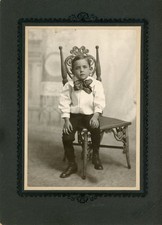 Antique Studio Photo Portrait of 