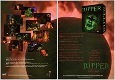 Ripper - PC Game - Original Print Ad/Poster Christopher Walken Promo Art 1996 picture