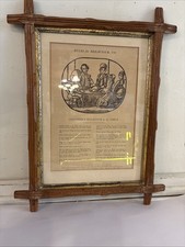 Rare Finds Antique “RULES for BEHAVIOUR, 1787