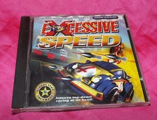 🎮 PC CD-ROM EXCESSIVE SPEED 2001 VIDEO GAME & MANUAL COMPLETE picture