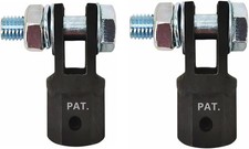 Scissor Jack Adapter 1/2 Inch Drive Drill Tool HeavyDuty Chrome Vanadium 2 Pack picture