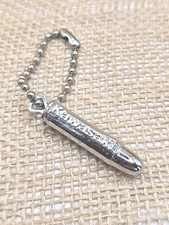 Kawasaki Silver Bullet Keychain Fob R - P 38 Spl picture