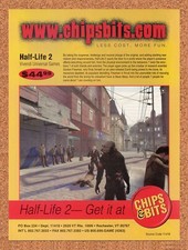 Half-Life 2 PC Original 2004 Ad - Chips & Bits Video Game Sierra Promo picture
