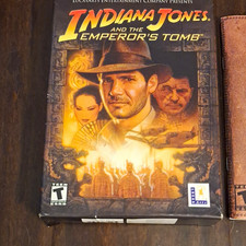 LucasArts Indiana Jones and the Emperor's Tomb PC 2 CD-ROM Manual T 2003 picture