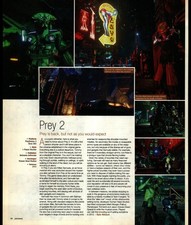 Prey 2 Game Preview Magazine Print Ad Bethesda Sci-Fi Art 2011 picture