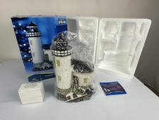 Coquille River Lighthouse by Geo Z Lefton VTG 2006 Light-Up Replica picture