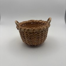 Miniature Nantucket Style Basket with Handles picture