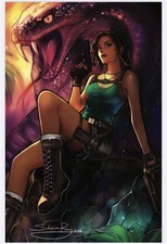 Gi Joe Real American Hero Tomb Raider #2 Sukesha Ray Super Secret Presale 11/4 picture
