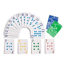 LEARNING ADVANTAGE CTU24536 School Friendly Playing Cards Set Of 8 Decks picture
