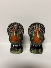 antique papier-mâché turkey candy containers thanksgiving  picture