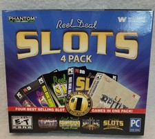 Vintage Casino Slots PC Game 4 Pack World Tour Battle CD ROM New sealed picture