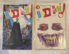 1985 BEDLAM #1 & #2 ECLIPSE COMICS Set STEPHEN BISSETTE VF picture