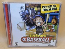 Backyard Baseball 2003 PC CD-Rom Mike Piazza Humongous MLB picture