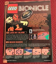 Lego Bionicle Nintendo Print Ad Poster Art 8”x 10.5” Vintage Vtg Rare Colorful picture