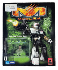 Mayday Conflict Earth: Big Box PC Game: Real Time Strategy. Retro picture